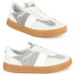 New Missoni 25MM Retro Low Top Platform White Sneakers Size 39
